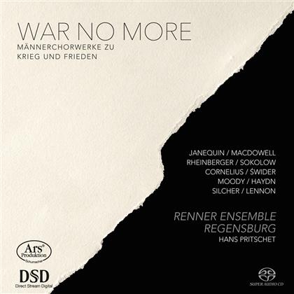 Hans Pritschet & Renner Ensemble Regensburg - War No More - Im Gedächtnis An Die Millionen Toten - Im Ersten Weltkrieg (1914-1918) (Hybrid SACD)
