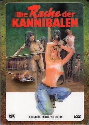 Die Rache der Kannibalen (1981) (Lenticular, Collector's Edition, Steelbox, Uncut, 2 DVDs)