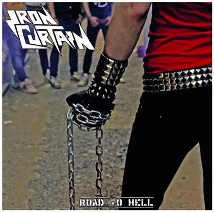 Iron Curtain - Road To Hell (Transparent Blood Red Vinyl, LP)