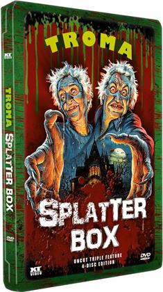 Troma Splatter Box - Triple Feature (Steelcase, Lenticular, Uncut, 4 DVDs)