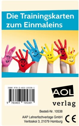 Die Trainingskarten zum Einmaleins