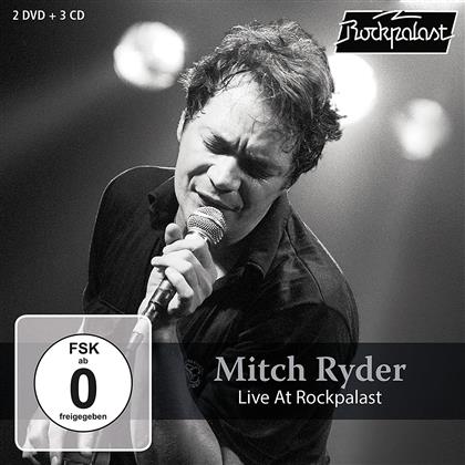 Mitch Ryder - Live At Rockpalast (2018 Reissue, 3 CDs + 2 DVDs)