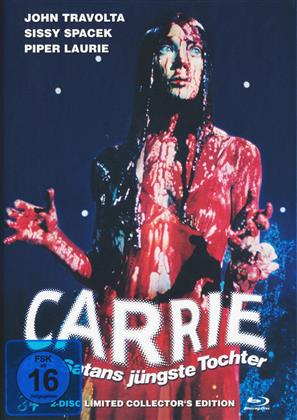 Carrie - Des Satans jüngste Tochter (1976) (Cover B, Collector's Edition, Limited Edition, Mediabook, Uncut, Blu-ray + DVD)
