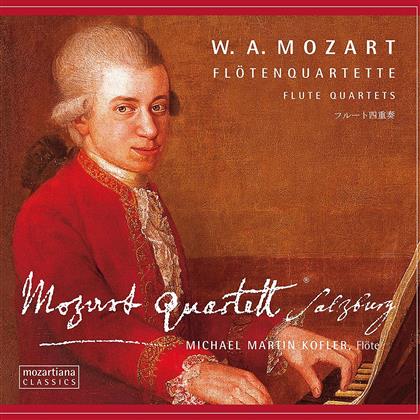 Wolfgang Amadeus Mozart (1756-1791), Martin Michael Kofler & Mozart Quartett Salzburg - Flötenquartette