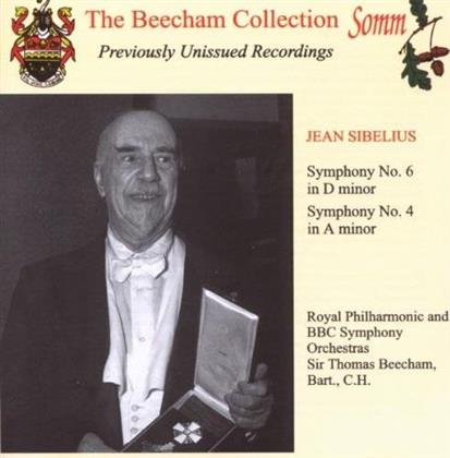Jean Sibelius (1865-1957), Sir Thomas Beecham & The Royal Philharmonic Orchestra - Symphonien Nr. 4 & 6
