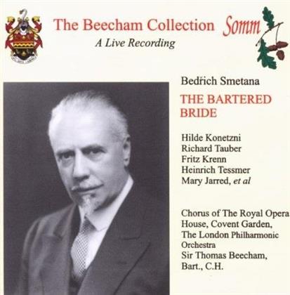 Friedrich Smetana (1824-1884), Sir Thomas Beecham & The London Philharmonic Orchestra - The Bartered Bride - In Deutscher Sprache (2 CDs)