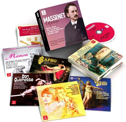 Jules Massenet (1842-1912), Michel Plasson, Georges Prêtre, Lorin Maazel, Roger Boutry, … - Massenet Operas (16 CDs)
