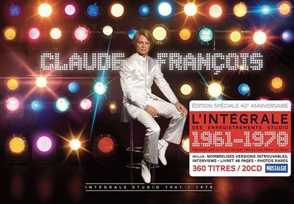 Francois Claude - Intégrale 1961 - 1978 (20CD) (20 CDs)