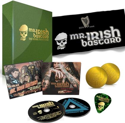 Mr. Irish Bastard - The Desire For Revenge (Limited Boxset, Green Edition, 2 CDs)