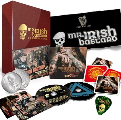 Mr. Irish Bastard - The Desire For Revenge (Limited Boxset, Red Edition, 2 CDs)