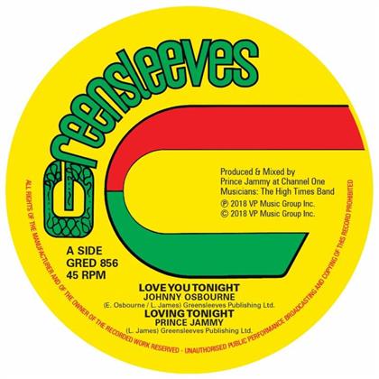 Johnny Osbourne - Love You Tonight (LP)