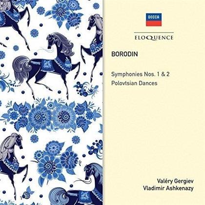 Vladimir Ashkenazy, Alexander Borodin (1833-1887), Valery Gergiev, Philharmonia Orchestra & Rotterdam Philharmonic Orchestra - Sinfonien 1 & 2 / Prinz Igor - Polowetzer Tänze (Australian Eloquence)