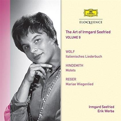 Hugo Wolf (1860-1903), Paul Hindemith (1895-1963), Max Reger (1873-1916), Irmgard Seefried & Erik Werba - Die Kunst Der Irmgard Seefried Volume 9 - Lieder (Australian Eloquence)