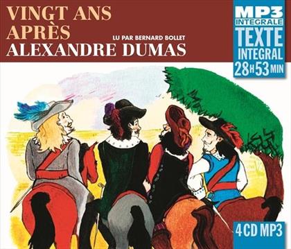Alexandre Dumas - Vingt Ans Après, Lu Par Bernard Bollet (5 CDs)