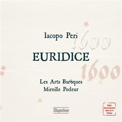 Olivier Lalouette, Isabelle Poulenard, Jacopo Peri (1561-1633), Mireille Podeur & Les Arts Baroques - Euridice (2 CDs)