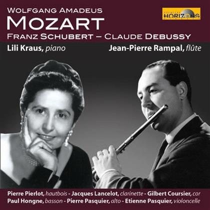 Jean-Pierre Rampal, Lili Kraus, Wolfgang Amadeus Mozart (1756-1791), Franz Schubert (1797-1828) & Claude Debussy (1862-1918) - Kammermusik Für Flöte