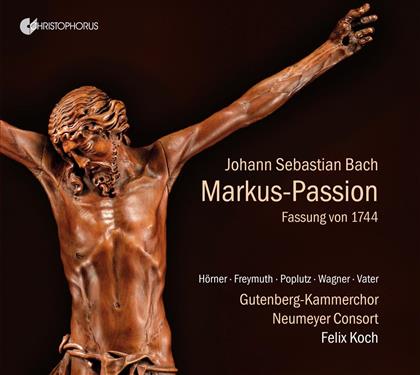 Johann Sebastian Bach (1685-1750), Felix Koch, Jasmin Hörner, Julien Freymuth, Georg Poplutz, … - Markus-Passion - Fassung von 1744 - Rekonstruktionen 1964, 2001, 2016 (2 CDs)