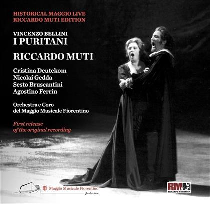 Vincenzo Bellini (1801-1835), Riccardo Muti, Christina Deutekom, Nicolai Gedda, … - I Puritani - Historical Maggio Live Riccardo Muti Edition, 1.12.1970