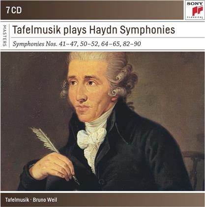 Franz Joseph Haydn (1732-1809), Bruno Weil & Tafelmusik - Symphonies (7 CDs)