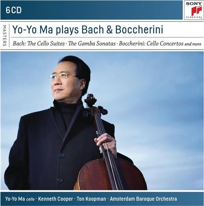 Johann Sebastian Bach (1685-1750), Luigi Boccherini (1743-1805) & Yo-Yo Ma - Plays Bach & Boccherini (6 CDs)