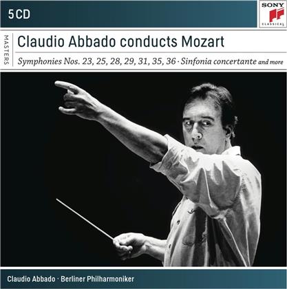 Wolfgang Amadeus Mozart (1756-1791) & Claudio Abbado - Claudio ABBAdo Conducts Mozart (5 CDs)