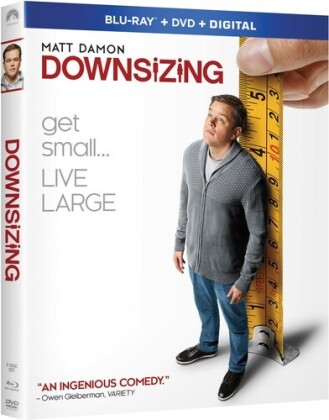 Downsizing (2017) (Blu-ray + DVD)