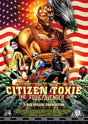 Citizen Toxie - The Toxic Avenger 4 (2000) (Kleine Hartbox, Cover B, Limited Edition, Special Edition, Uncut, 3 DVDs)