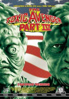 The Toxic Avenger - Part 4 (2000) (Cover C, Kleine Hartbox, Limited Edition, Special Edition, Uncut, 3 DVDs)