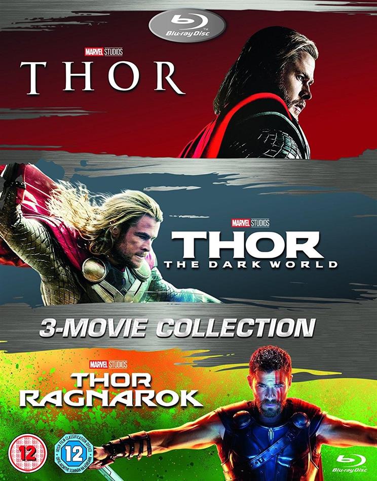 Thor (2011) / Thor 2- The Dark World (2013) / Thor 3 - Ranarok (2017)