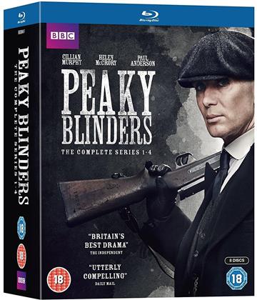 Peaky Blinders - Seasons 1-4 (BBC, 8 Blu-rays)