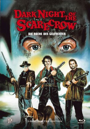 Dark Night of the Scarecrow - Die Rache des Gelynchten (1981) (Cover B, Edizione Limitata, Mediabook, Uncut, Blu-ray + DVD)