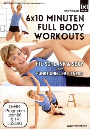 6x10 Minuten Full Body Workouts