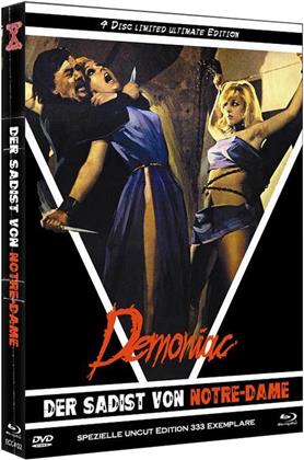 Demoniac - Der Sadist von Notre-Dame (1974) (Eurocult Collection, Cover D, Limited Ultimate Edition, Mediabook, Uncut, Blu-ray + 3 DVDs)