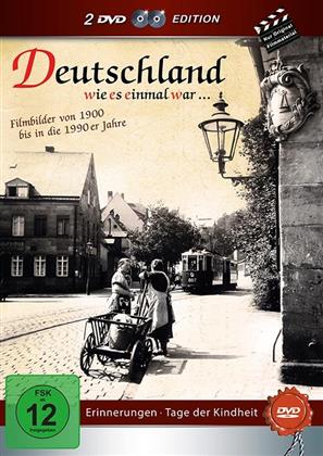 Deutschland - Wie es einmal war... - Erinnerungen - Tage der Kindheit (2 DVDs)