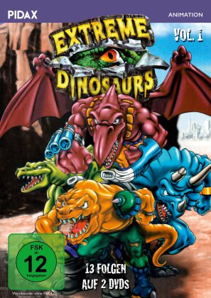 Extreme Dinosaurs - Vol. 1 (Pidax Animation, 2 DVDs)