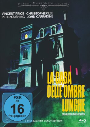 La casa delle ombre lunghe - Das Haus der langen Schatten (1983) (Classic Horror Collection, Edizione Limitata, Mediabook, Riedizione, Uncut, Blu-ray + DVD)