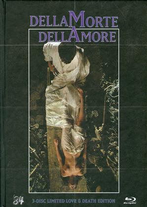 DellaMorte DellAmore (1994) (Love & Death Edition, Cover A, Édition Limitée, Mediabook, Uncut, Blu-ray 3D + Blu-ray + DVD)