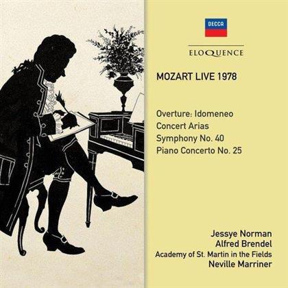 Wolfgang Amadeus Mozart (1756-1791), Sir Neville Marriner, Jessye Norman, Alfred Brendel & Academy of St Martin in the Fields - Mozart Live 1978 (Australian Eloquence, 2 CDs)