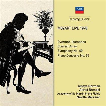 Wolfgang Amadeus Mozart (1756-1791), Sir Neville Marriner, Jessye Norman, Alfred Brendel & Academy of St Martin in the Fields - Mozart Live 1978 (Australian Eloquence, 2 CD)