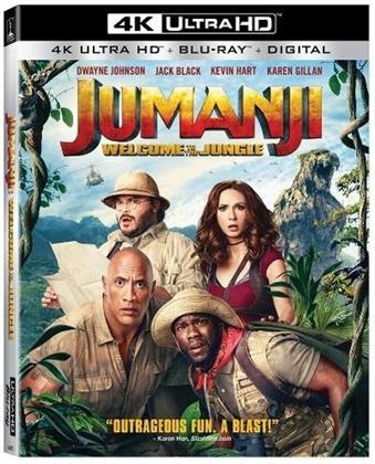 Jumanji - Welcome To The Jungle (2017) (4K Ultra HD + Blu-ray)