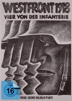 Westfront 1918 - Vier von der Infanterie (1930) (n/b, Édition Limitée, Mediabook, Blu-ray + DVD)