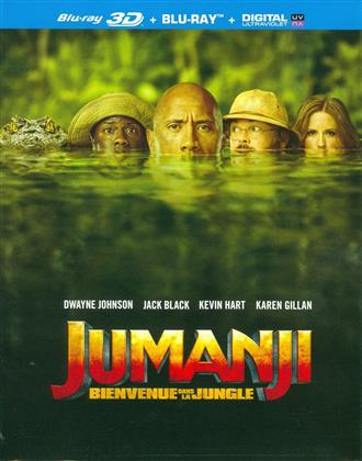 Jumanji - Bienvenue dans la jungle (2017) (Blu-ray 3D + Blu-ray)