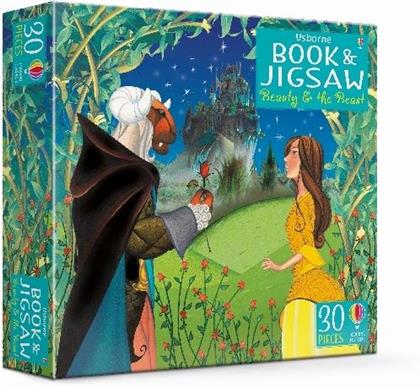 Beauty and the Beast (Kinderpuzzle) + picture book