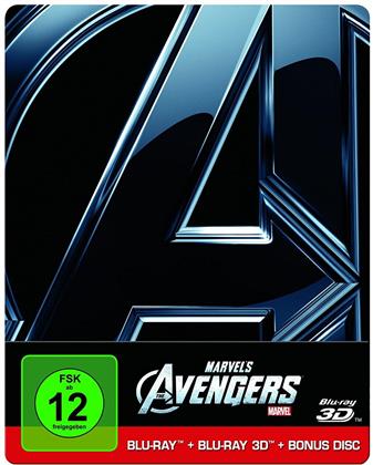 The Avengers (2012) (Limited Edition, Steelbook, Blu-ray 3D + 2 Blu-rays)