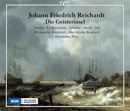 Ulrike Staude, Barbara Hannigan, Johann Friedrich Reichardt (1752-1814), Hermann Max & Rheinische Kantorei - Die Geisterinsel (2 CDs)