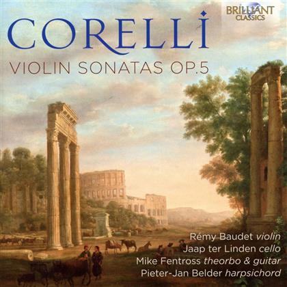 Rémy Baudet, Jaap Ter Linden, Mike Fentross, Pieter-Jan Belder & Corelli - Violin Sonatas Op. 5 (2 CDs)