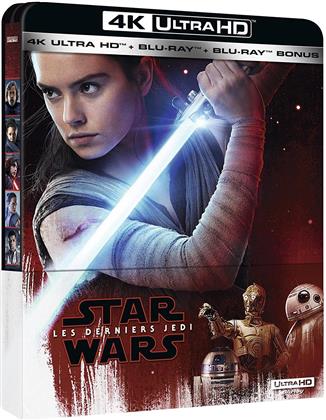 Star Wars - Episode 8 - Les derniers Jedi (2017) (Steelbook, 4K Ultra HD + 2 Blu-ray)