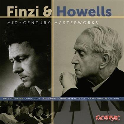Finzi & Howells, Gerald Finzi (1901-1956), Herbert Howells (1892-1983), Dale Adelmann, Craig Phillips, … - Mid-Century Masterworks