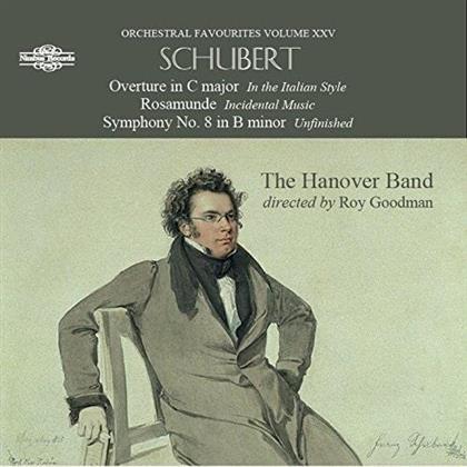 F. Schubert, Franz Schubert (1797-1828), Roy Goodman & Hanover Band - Ouvertüre C-Dur / Rosamunde / Symphonie Nr. 8