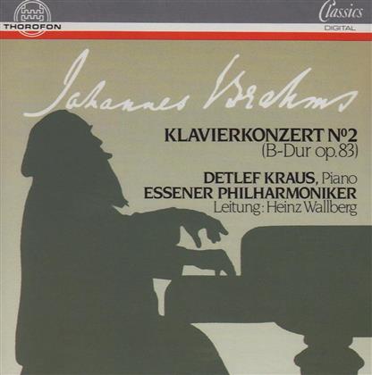 Detlef Kraus, Johannes Brahms (1833-1897), Heinz Wallberg & Essener Philharmoniker - Klavierkonzert Nr. 2